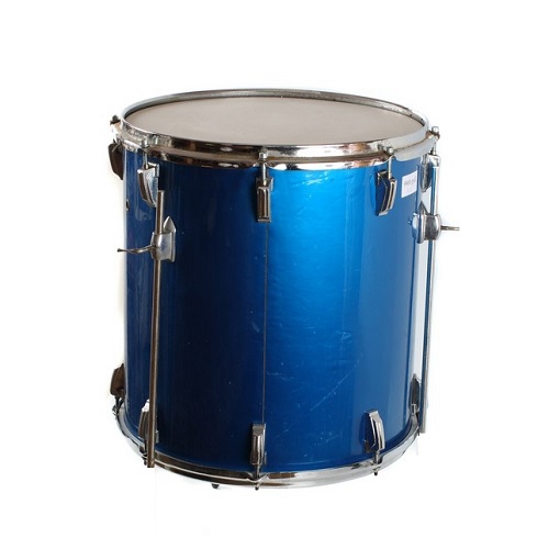Изображение ACOUSTIC PRO Маршевый бас-барабан синий + 2 колотушки + ремень