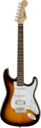 Изображение FENDER SQUIER BULLET TREM HSS BSB электрогитара, HSS, цвет санберст