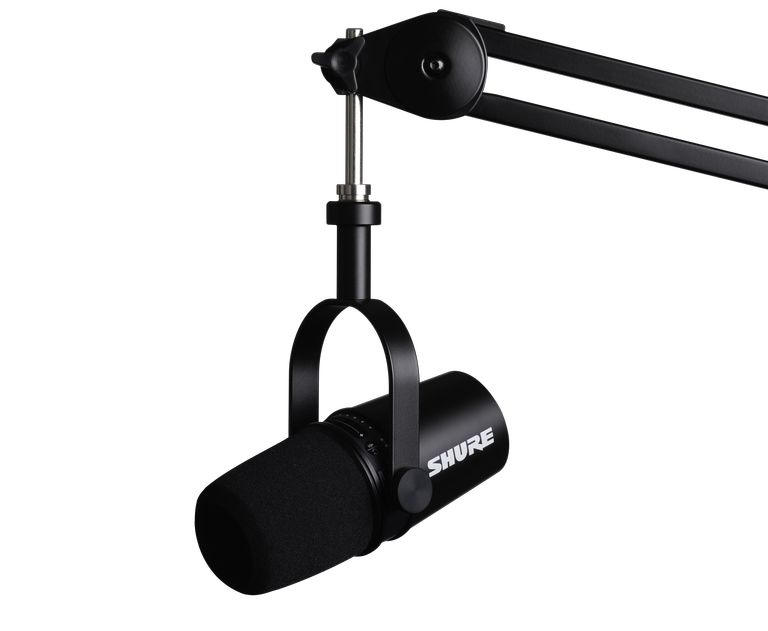 Изображение SHURE MOTIV MV7-K гибридный широкомембранный USB/XLR микрофон для записи/стримминга речи и вокала