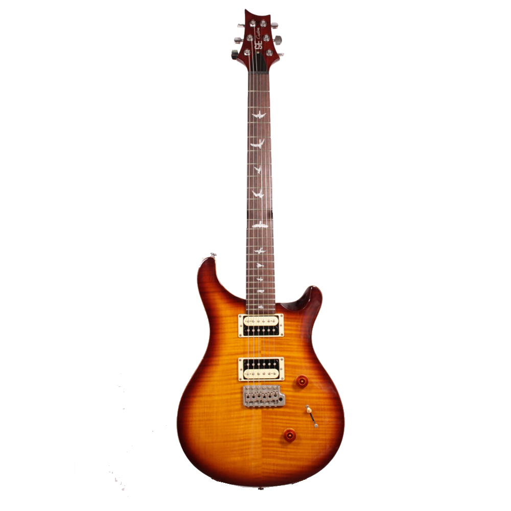 Изображение PRS SE Custom 24 Электрогитара Б/У, s/n Q00295, HH, sunburst волнистый клен + чехол