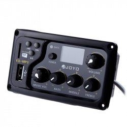 Изображение JOYO EQ-MP3 3-полосный эквалайзер с тюнером и MP-3 плеером