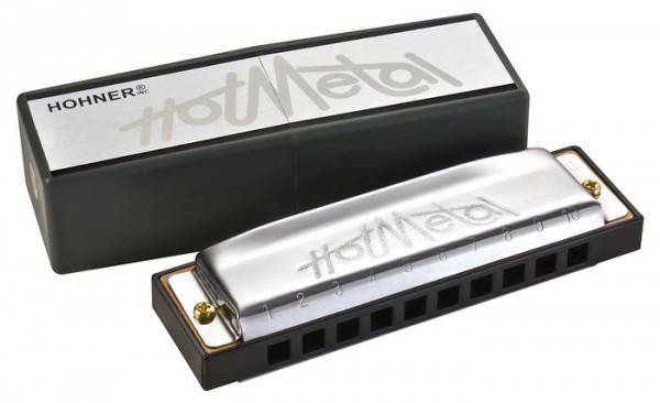 Изображение HOHNER M57205x Губная гармошка HOT METAL E-major