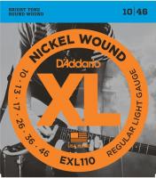 Изображение D`ADDARIO EXL110 010-046 Струны для электрогитары 