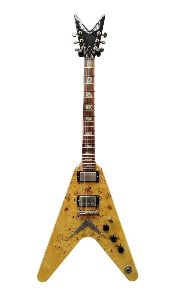 Изображение Dean Flying V Korea Электрогитара б/у, s/n US08020780, HH, натуральный топ под пробку, хромовая фурн
