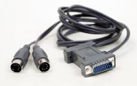 Изображение R2R МК-01 MIDI-кабель, Game Port - 2x5DIN, 4 метра