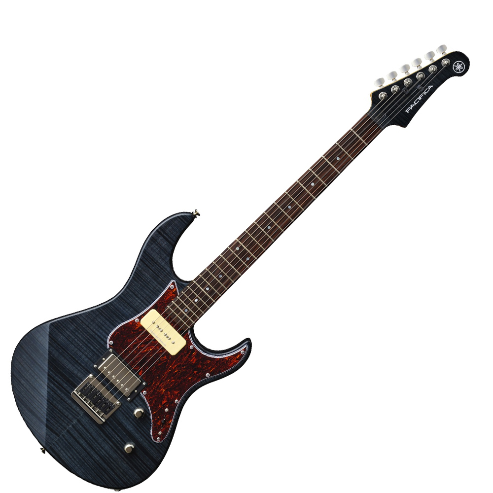 Изображение YAMAHA PACIFICA611HFM TRANSLUCENT BLACK Электрогитара