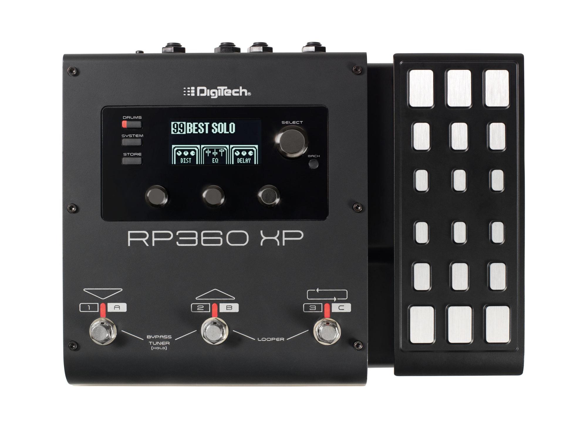 Изображение DIGITECH RP360XP Процессор эффектов гитарный с педалью экспрессии