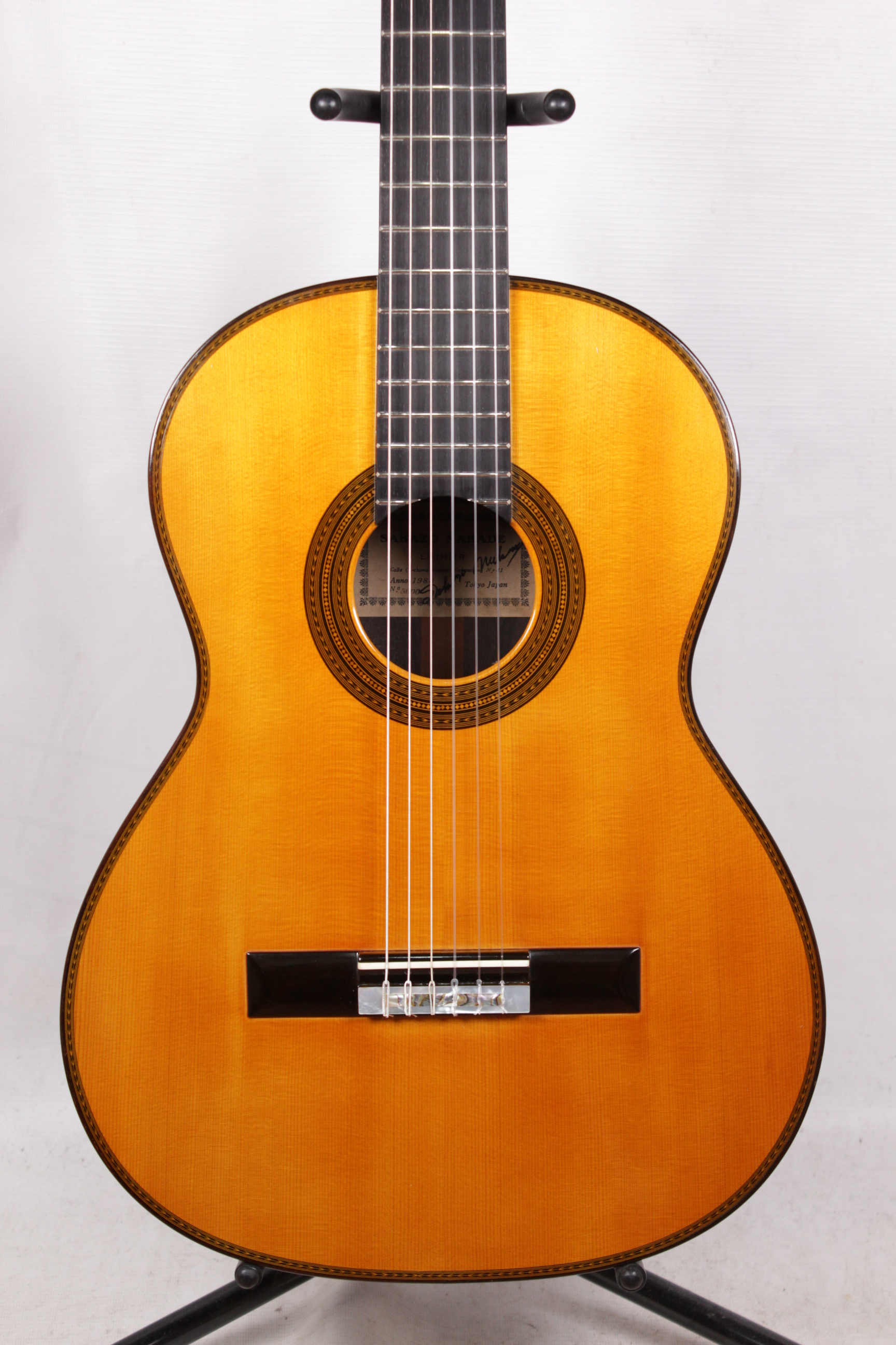 Изображение Sakazo Nakade № 5000 Japan 1988 Классическая гитара б/у + Кейс