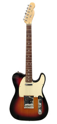 Photogenic Telecaster Электрогитара б/у, SS, Sunburst, белый пикгард, made in China Изображение Photogenic Telecaster Электрогитара б/у, SS, Sunburst, белый пикгард, made in China