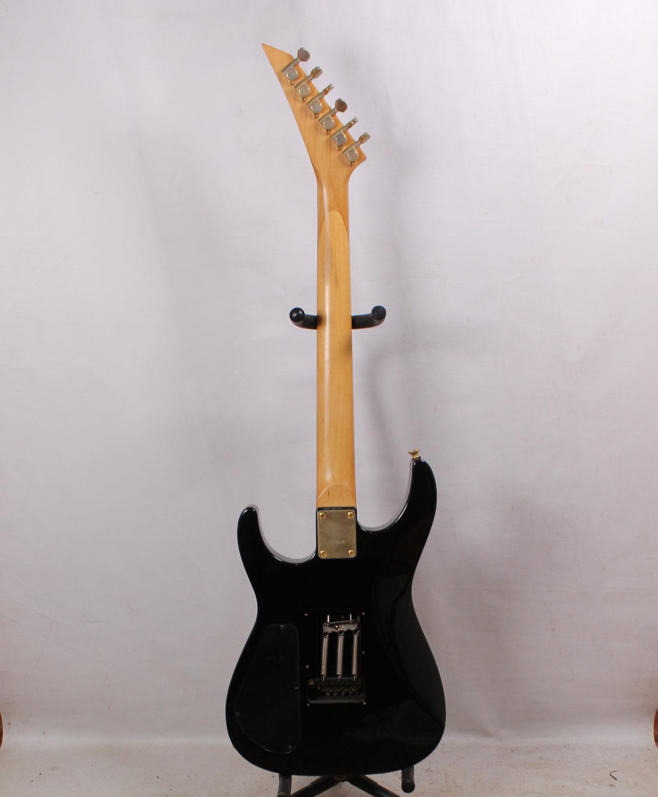 Изображение Grover Jackson Dinky Superstrat Электрогитара б/у, s/n 8633478, HSH, оранжевый пламенный клен, золот