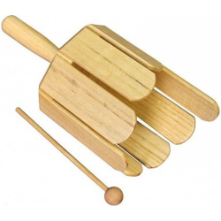 Изображение FLIGHT FMT-1 Мульти-тон круговой, В комплекте: мульти-тон - 1 шт., палочка - 1 шт., Состав: дерево