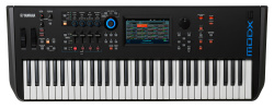 Изображение Yamaha MODX6 рабочая станция, 61 клавиша, полувзвешенная клавиатура, полифония 128, вес 6.6 кг