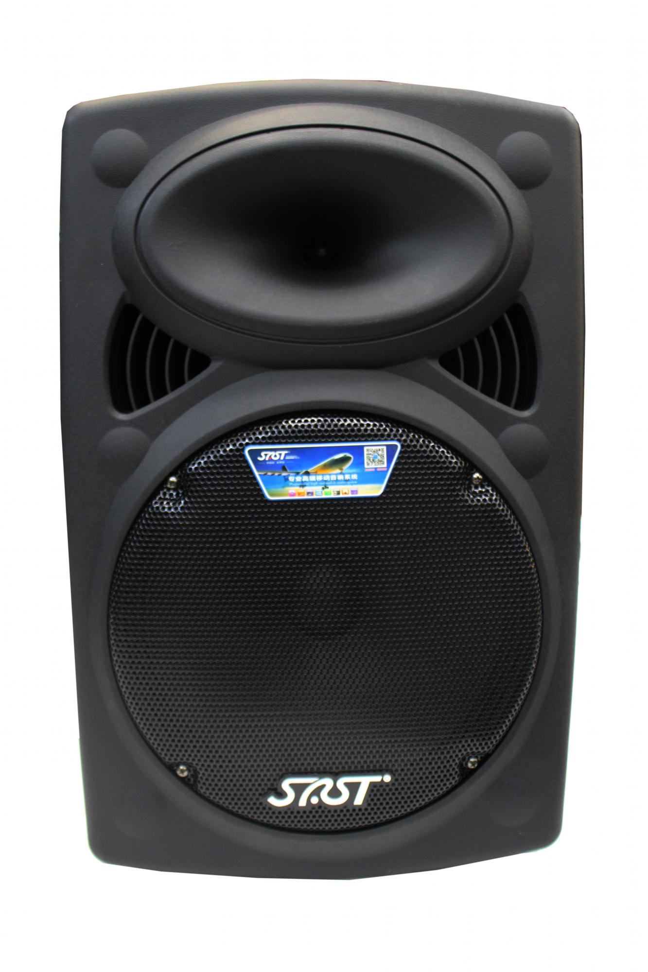 Изображение PJCERIER (POOLLON RT12-01) E-909 Активная акустическая система 12" 50 W, bluetooth + радиомикрофон