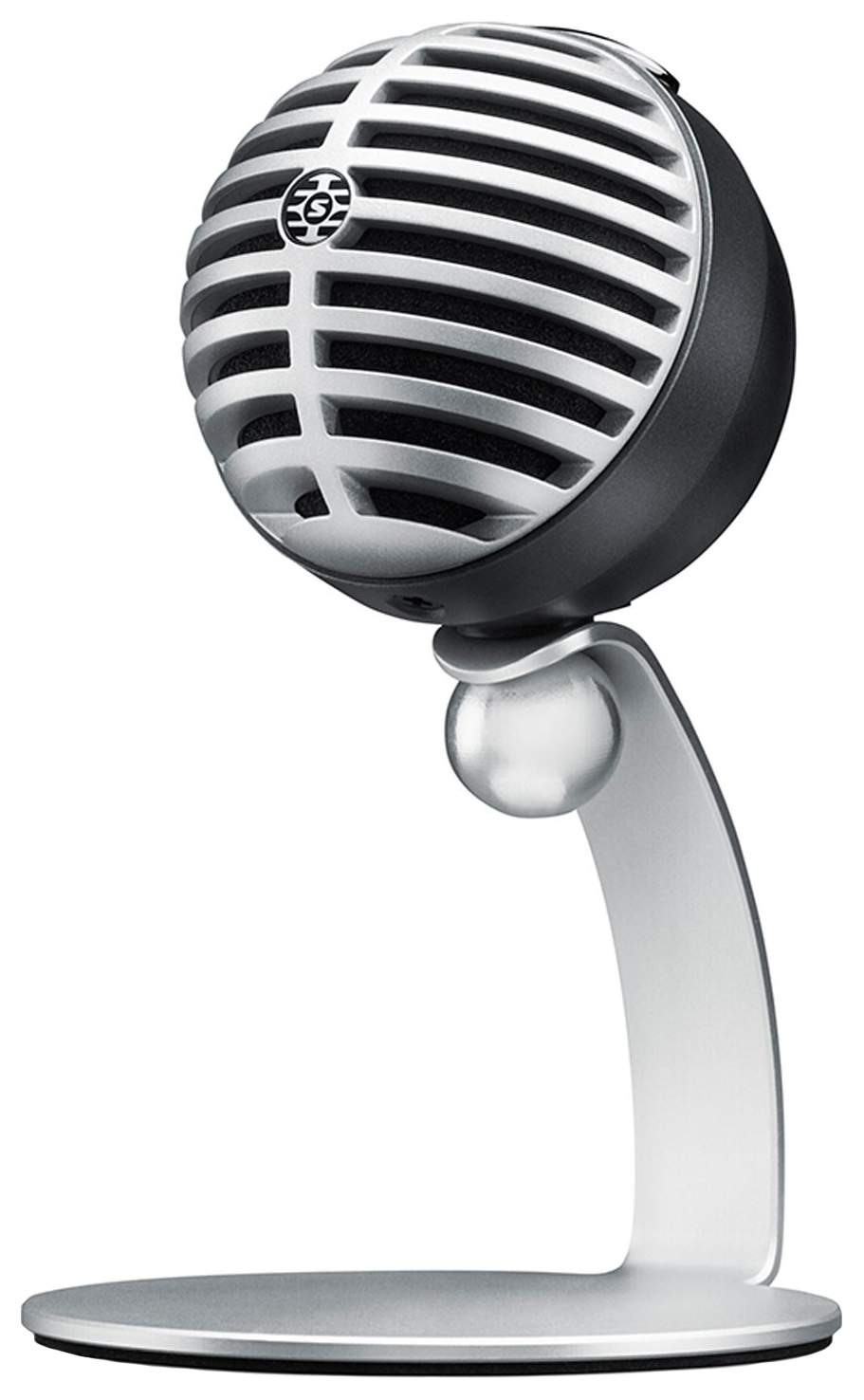 Изображение SHURE MOTIV MV5/A-LTG цифровой конденсаторный микрофон для записи на компьютер и устройства Apple