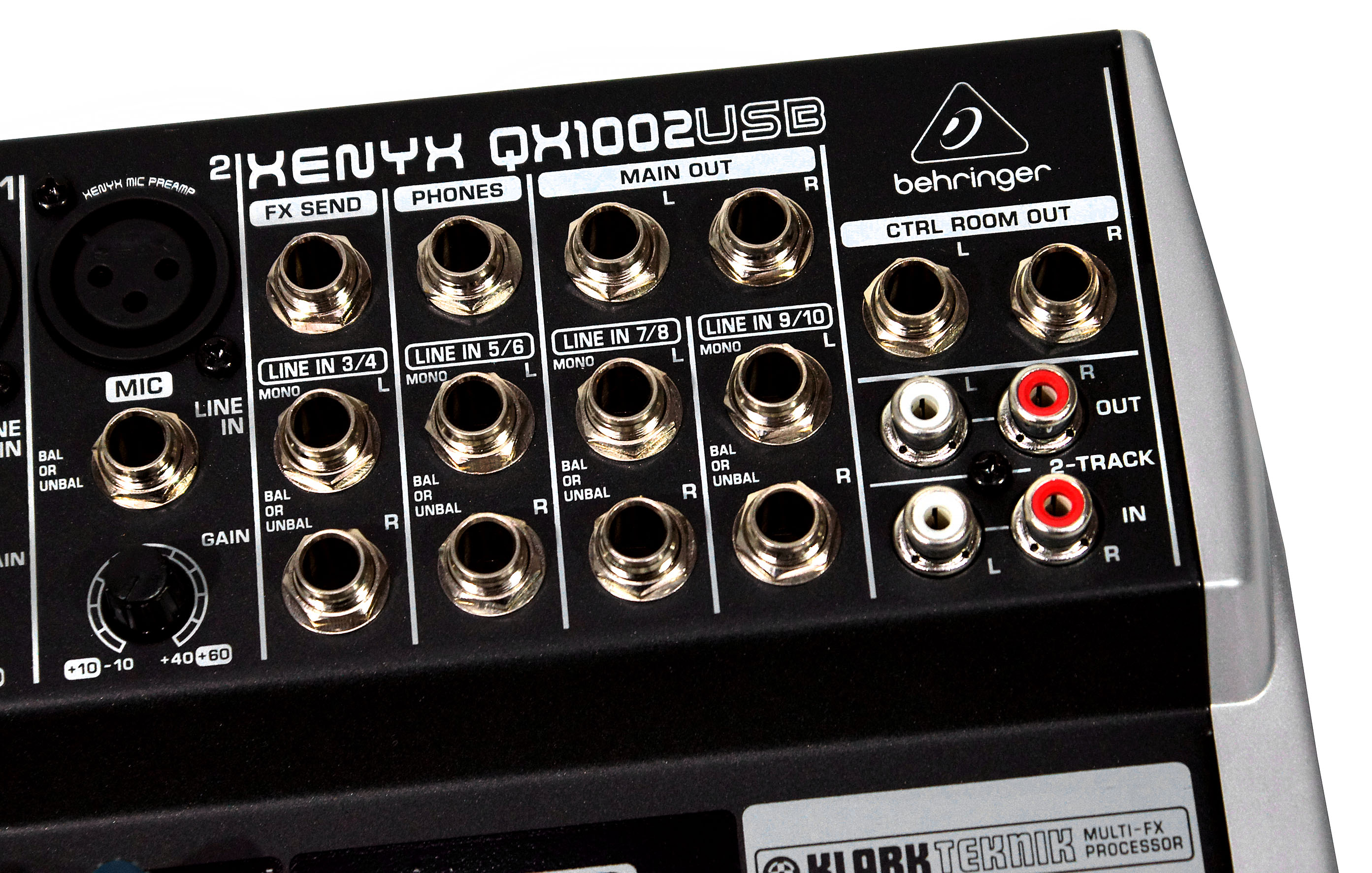 Изображение BEHRINGER XENYX QX1002USB Микшерный пульт
