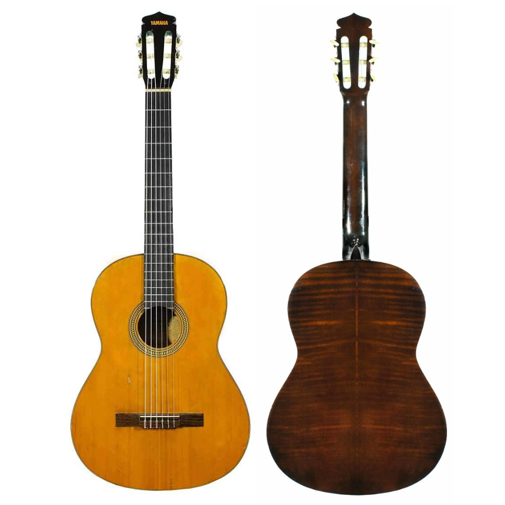 YAMAHA G-100 Классическая гитара Б\У, 60-е гг. + Кейс s\n:717527, JAPAN Изображение YAMAHA G-100 Классическая гитара Б\У, 60-е гг. + Кейс s\n:717527, JAPAN