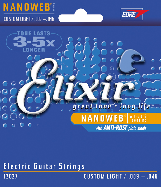 Изображение ELIXIR 12027 009-046 Струны для электрогитары 