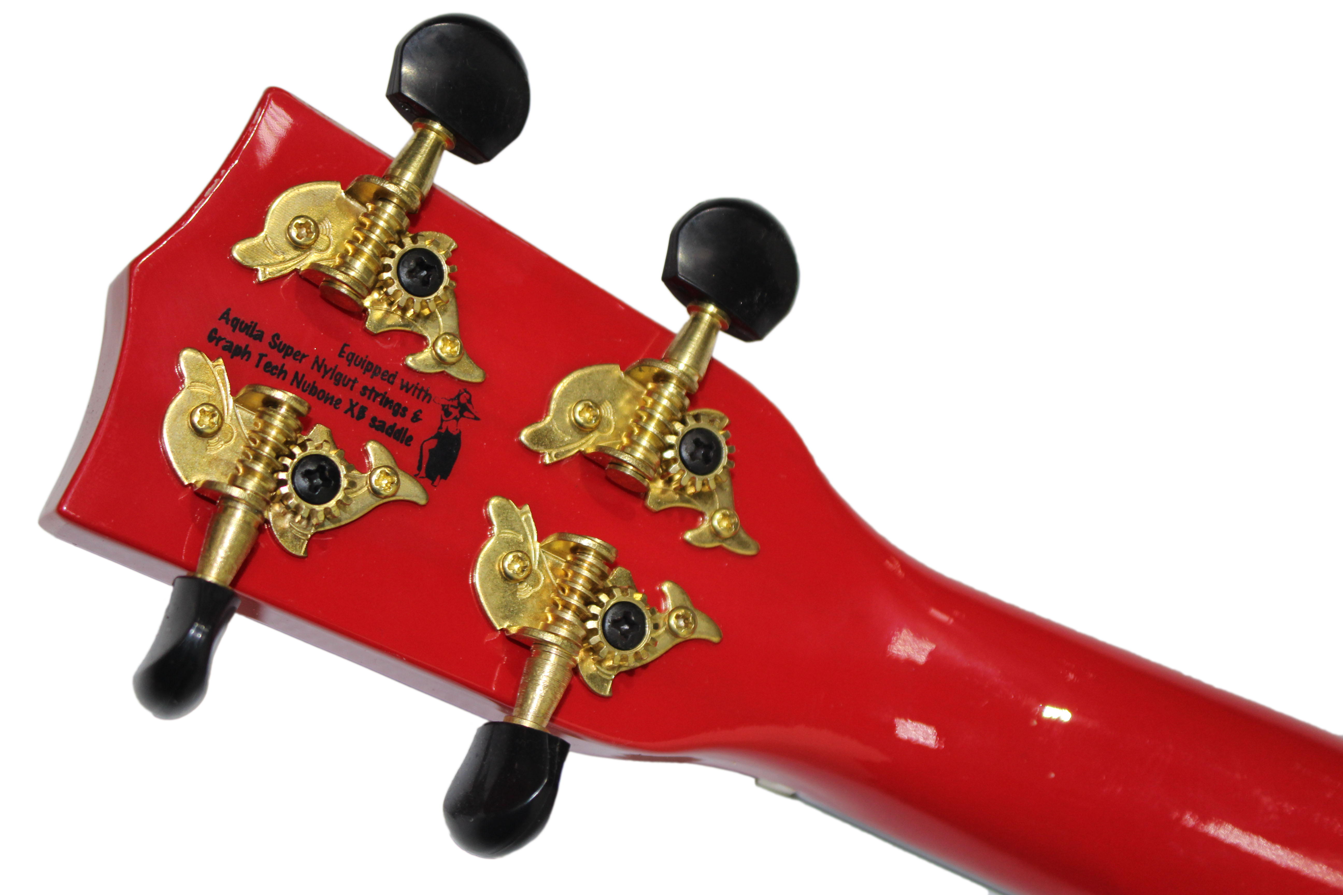 Изображение MAHALO U-Smile RD Укулеле Сопрано + ЧЕХОЛ, цвет красный