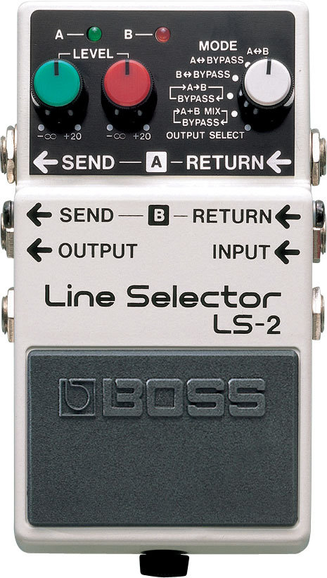 Изображение BOSS LS-2 Педаль гитарная Line Selector