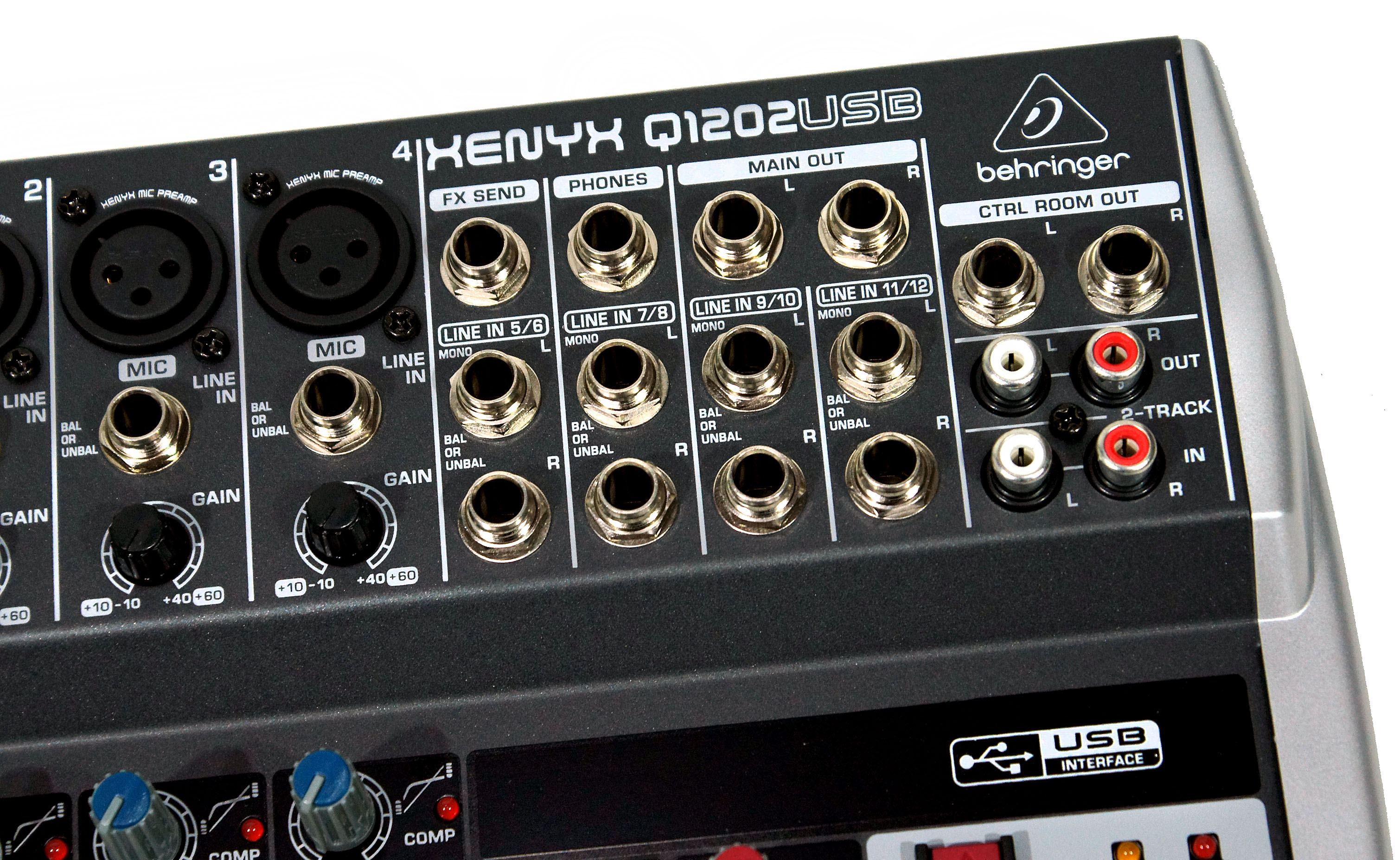 Изображение BEHRINGER XENYX Q1202USB Микшерный пульт