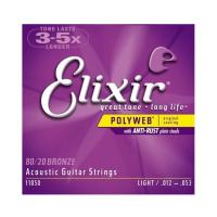 Изображение ELIXIR 11050 012-053 Струны для акустической гитары