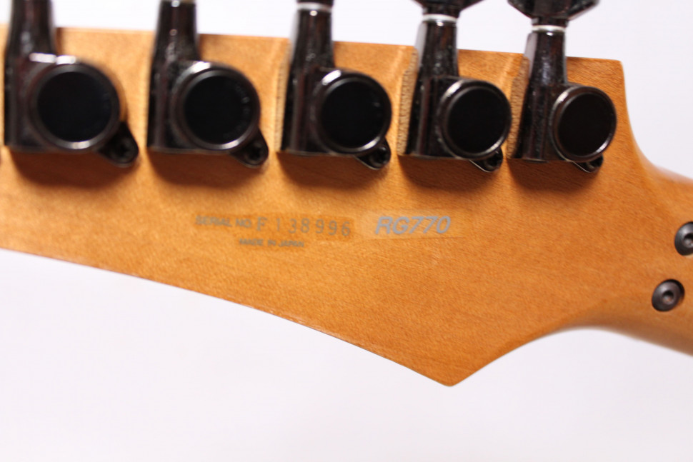 Изображение IBANEZ RG770DX Japan s/n F138996, HSH, Электрогитара Б/У, Laser Blue