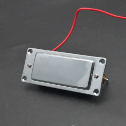 Изображение PARTS MU1598-12-2 Магнитный датчик humbucker ,Большие винты-сердечники, 52mm,без рамки, (transparent