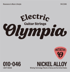 Изображение Olympia INE1046 Initiative Струны для эл.гитары, Nickel Alloy, 010-046