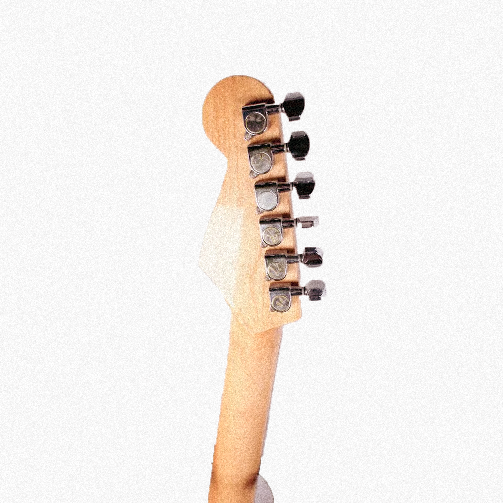 Изображение Selder Stratocaster Электрогитара б/у, HSS, Черный, Черный пикгард