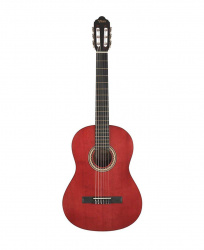 Изображение VALENCIA VC203TWR Классическая гитара 3/4, цвет: красный