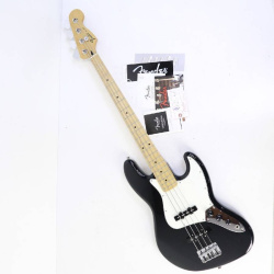 Изображение Fender Mexico Jazz Bass 2011 Бас-гитара Б/У, s/n mx11254315, черный, кленовая накладка, белый пикгар