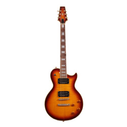 Изображение Aria Pro II PE-DLX Les Paul Korea, s/n S5126879, HH, sunburst, золотая фурнитура