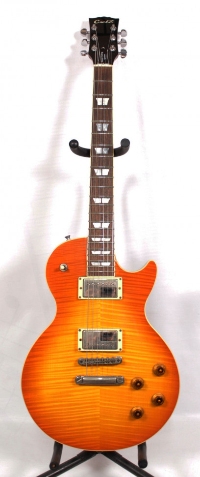 COOLZ LES PAUL Standard Электрогитара Б/У ZLS-2/FM HB Fujigen, сн: L070470 Изображение COOLZ LES PAUL Standard Электрогитара Б/У ZLS-2/FM HB Fujigen, сн: L070470