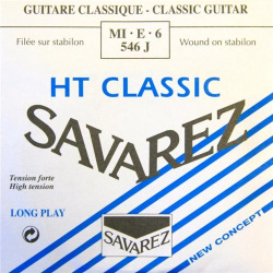 Изображение SAVAREZ 546J HT Classic Отдельная 6-я струна для классической гитары, сильное натяжение