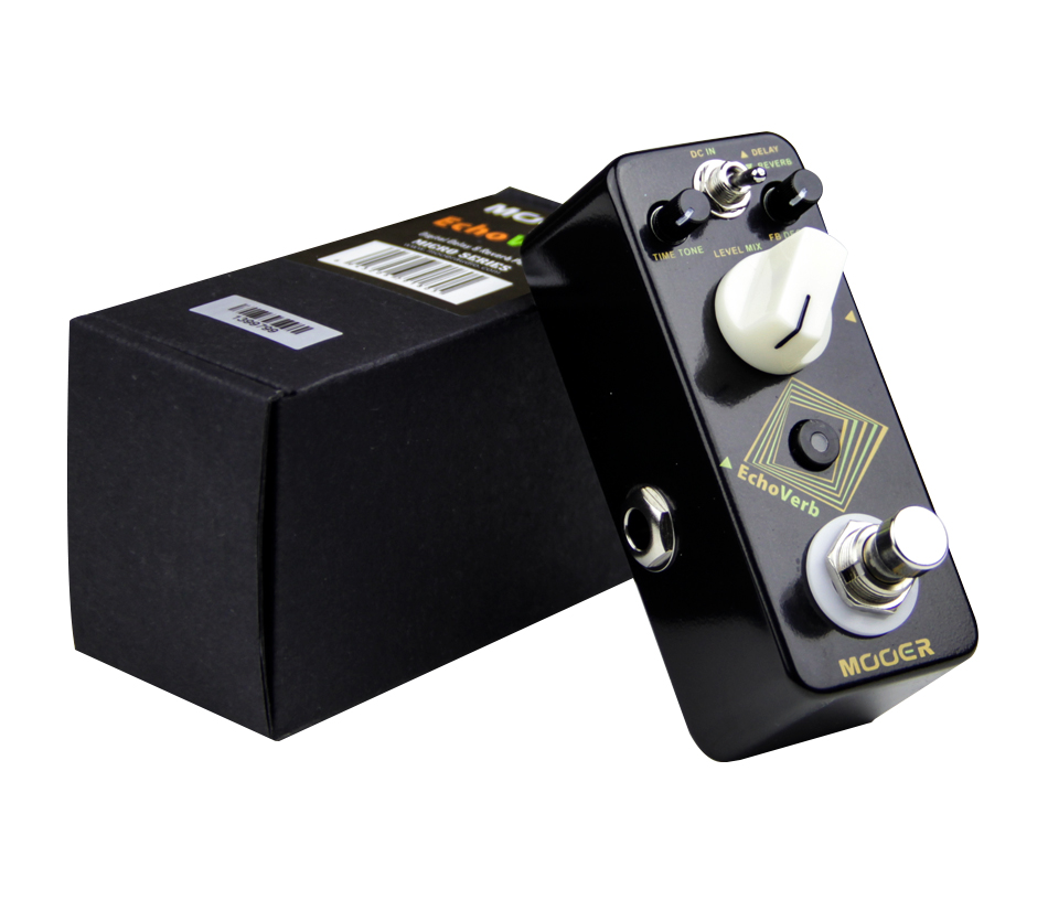 Изображение MOOER ECHOVERB Мини-педаль Digital Delay + Reverb