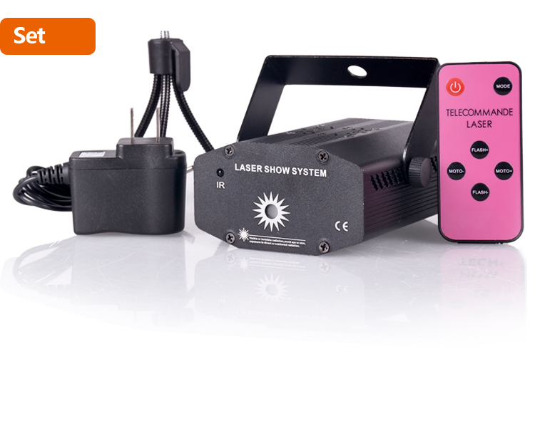 IGB-M09-24 Лазер "Mini Laser Stage Lighting" Маленькая темно синяя коробка, + Б\П 5V\1A. Изображение IGB-M09-24 Лазер "Mini Laser Stage Lighting" Маленькая темно синяя коробка, + Б\П 5V\1A.