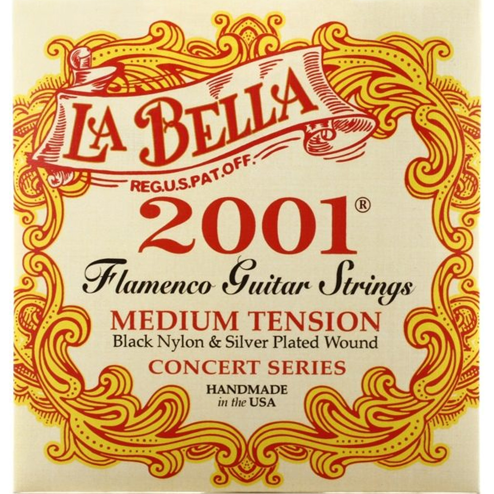 Изображение LA BELLA 2001 Medium Tension Нейлоновые струны