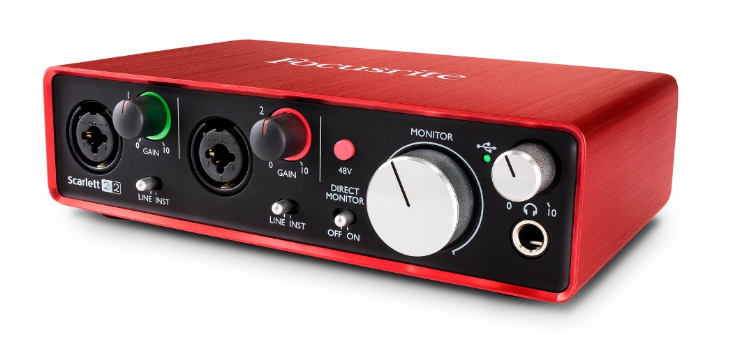 Изображение FOCUSRITE SCARLETT 2i2 2nd GEN Звуковой USB интерфейс