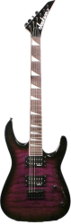 Изображение Jackson Dinky Superstrat Электрогитара, s/n , HH, черно-фиолетовый
