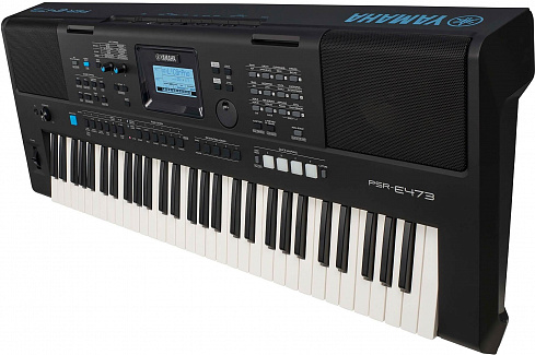 Изображение Yamaha PSR-E473 Синтезатор с автоаккомпанементом 61 клавиша, 64 голоса полиф., тембр 820, стили 290