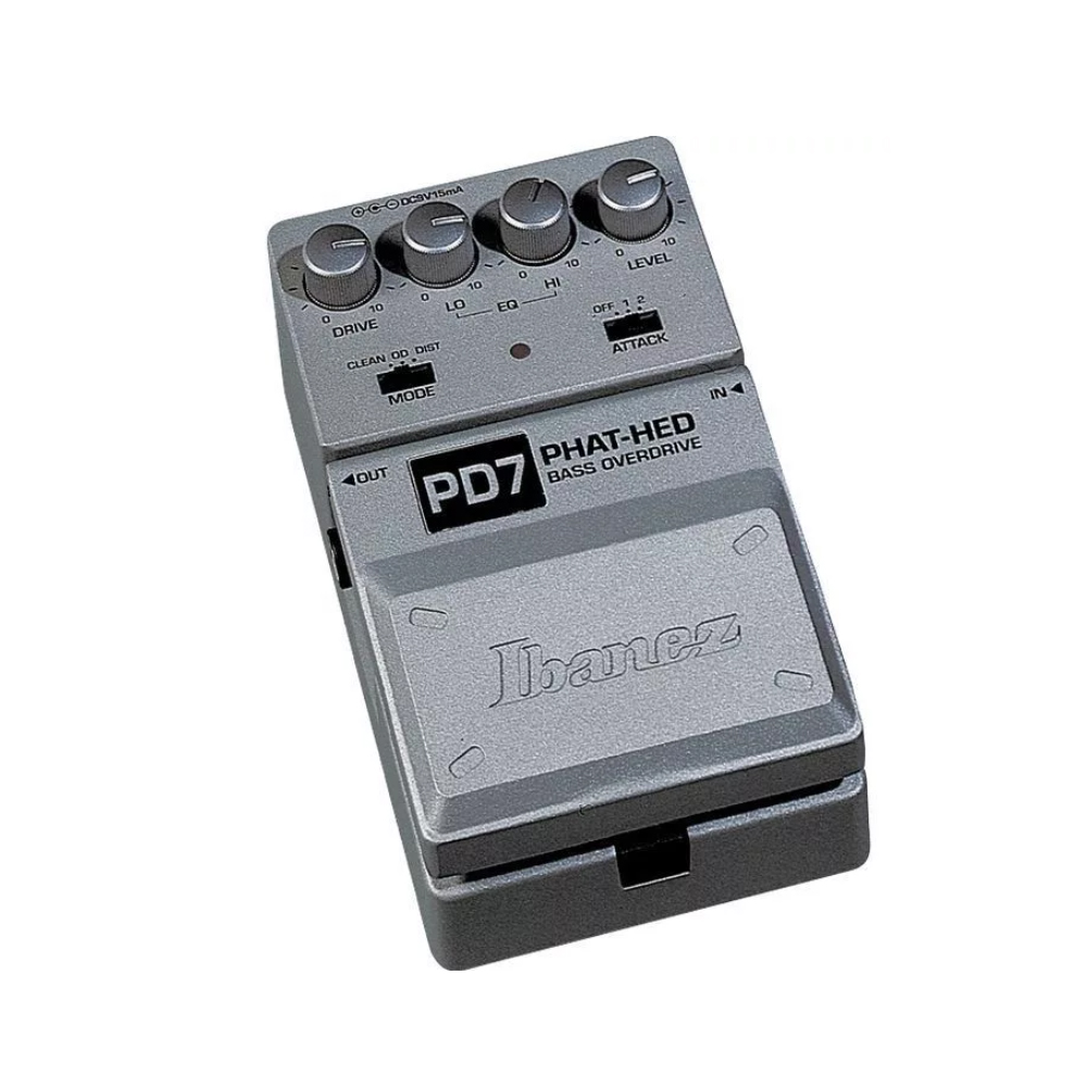 Изображение IBANEZ PD7 Педаль бас-гитарная PHAT-HED Drive/Dist