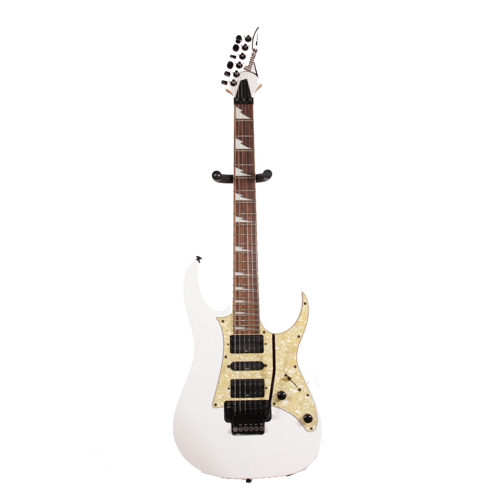 Изображение Ibanez RG350DXZ 2010 Электрогитара б/у, s/n I101112206, HSH, Белый, желтый перламутровый пикгард, ры