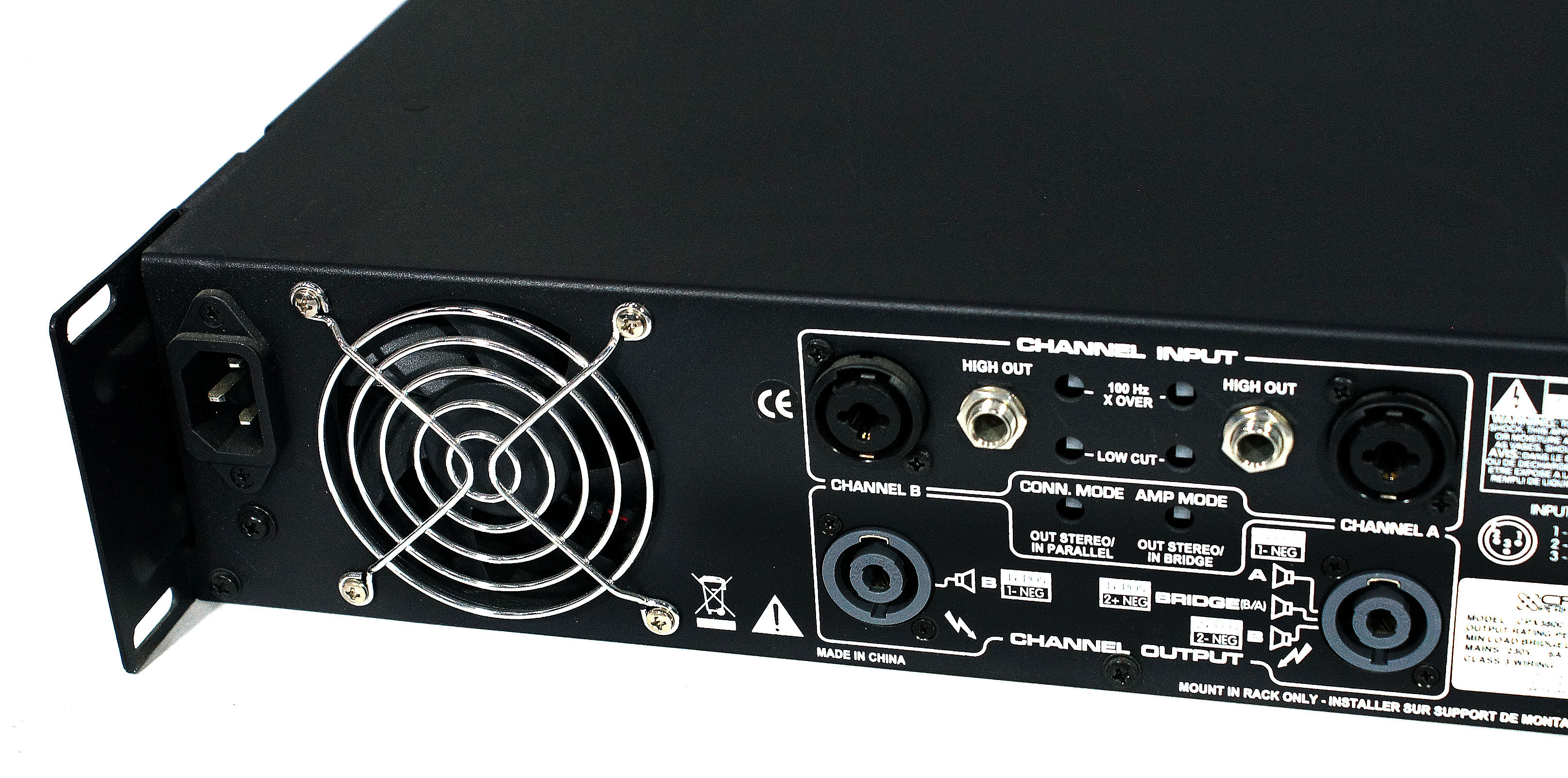 Изображение CREST AUDIO CPX3800 Усилитель мощности 2x775Вт/8Ом