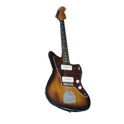 Изображение Fender American Vintage 62 Jazzmaster USA 1999, Электрогитара б/у, s/n V120578, P90, SB, Черепа
