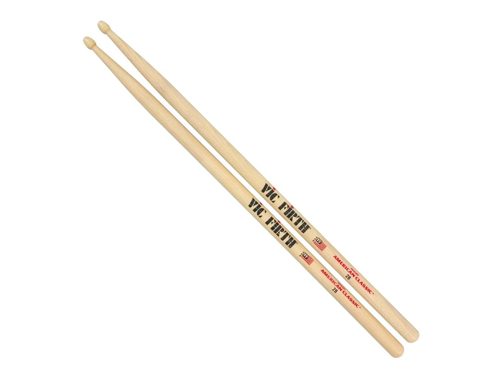 Изображение VIC FIRTH 2B Барабанные палочки, орех