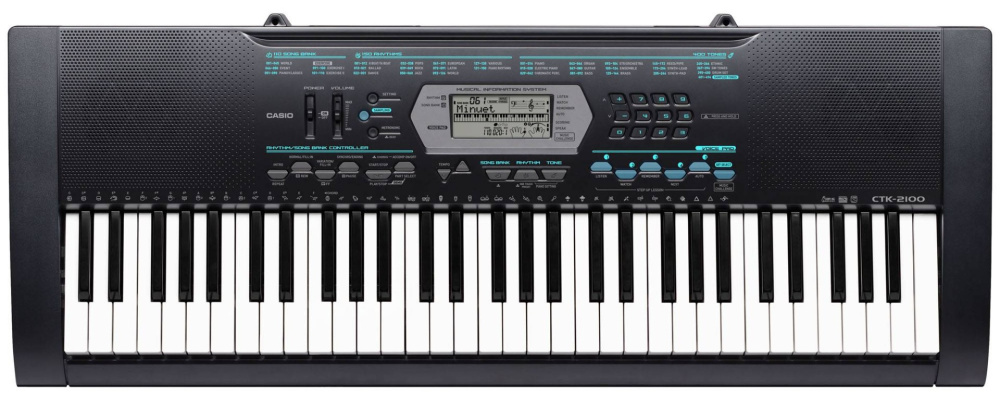 Изображение CASIO CTK-2100 Cинтезатор, 61 клавиша