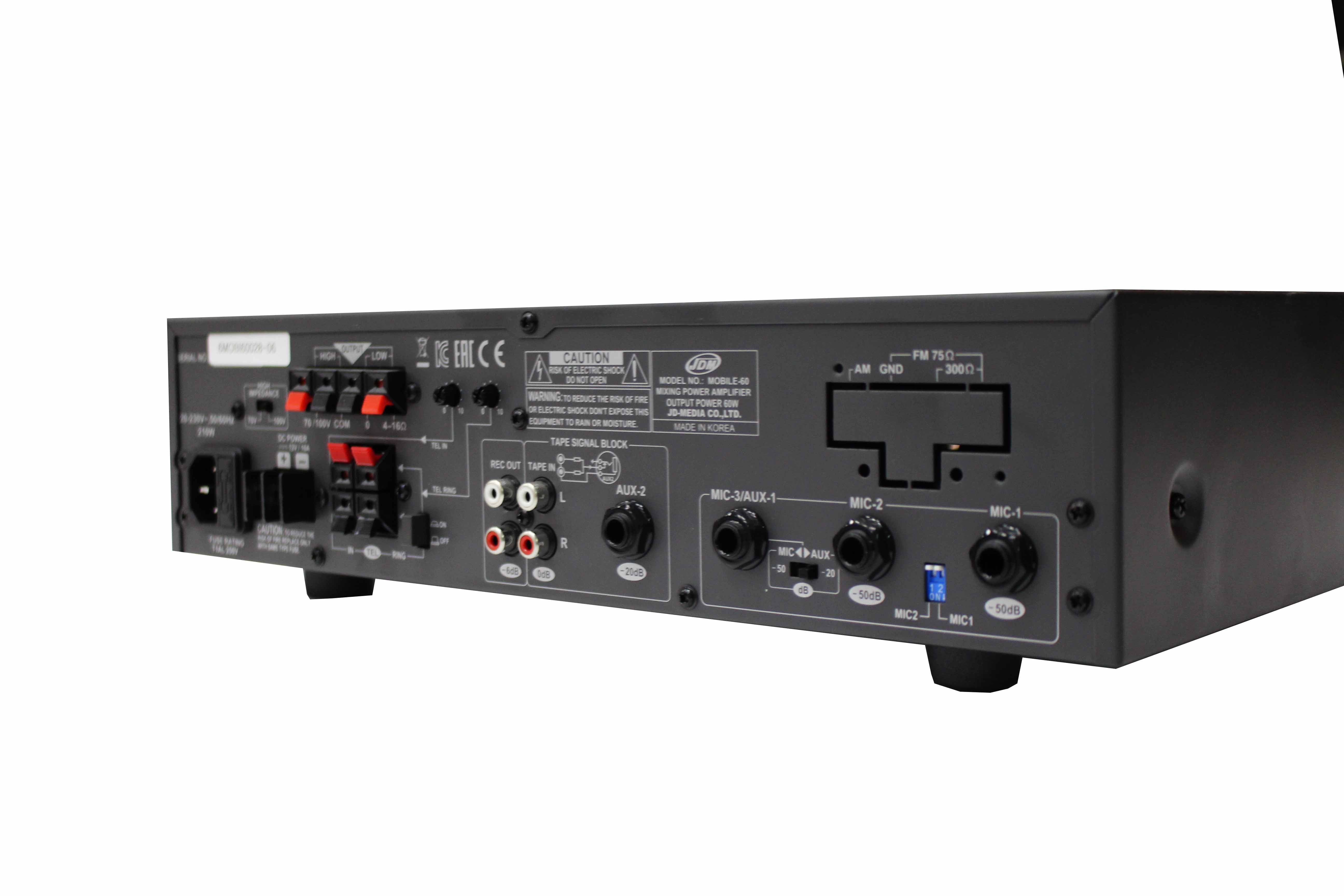Изображение JDM MOBILE 60 Усилитель трансляционный