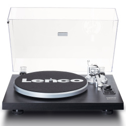 Изображение Lenco LS-500 BLACK Виниловый проигрыватель c Bluetooth и комплект динамиков