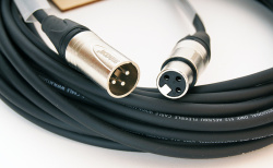 Изображение SHNOOR MC220eco-XMXF-10m Симметричный микрофонный кабель с разъёмами XLR 10м