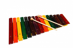Изображение FLIGHT FX-15С - ксилофон (15 нот), разноцветный, 2 палочки